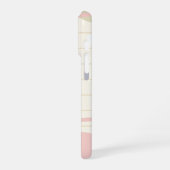 Pastell-Ästhetik-Minimal-Handyhülle iPhone Hülle (Linke Seite)
