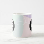 Pastell-Ästhetik Moderne kleine Geschäftstasse Kaffeetasse (Mittel)