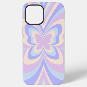 Pastell-Ästhetik-Schmetterling Trippy Groovy Psych iPhone 12 Pro Max Hülle