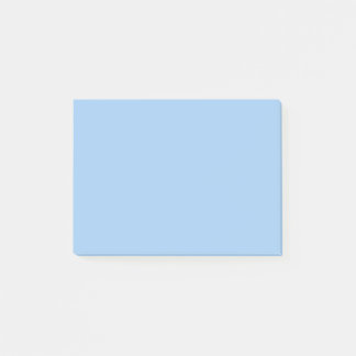 Pastell Babyblau einfarbig Post-it Klebezettel