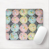 Pastell Backkuchen Feinschmecker Cupcakes Mouse Pa Mousepad (Mit Mouse)