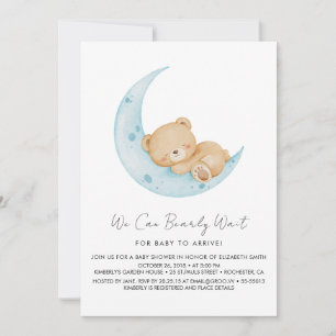 Pastell-Ballon-Baby-Party Einladung
