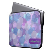 Pastell Balls Laptop Sleeve (Vorderseite Links)