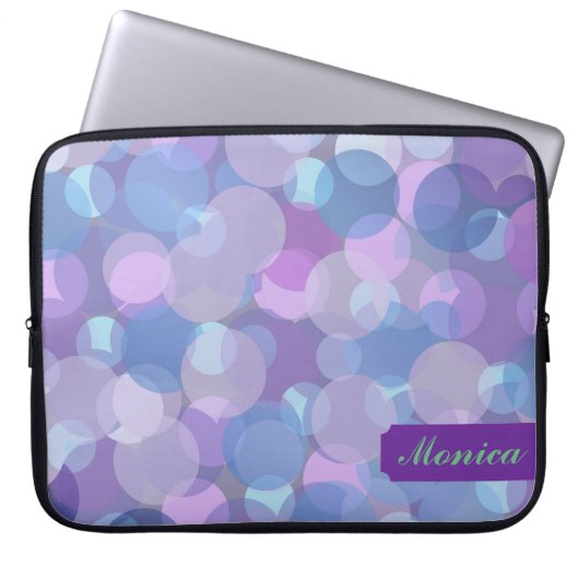 Pastell Balls Laptop Sleeve (Vorderseite)