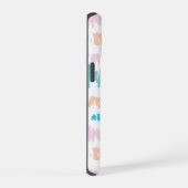 Pastell-Batikmuster iPhone 15 Hülle (Rechte Seite)