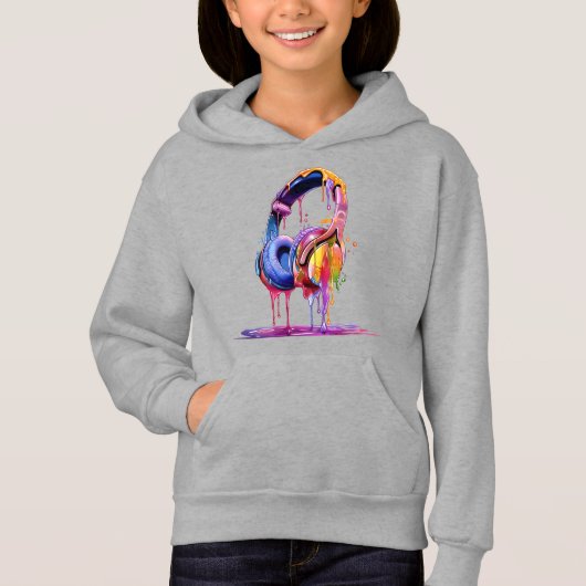 Pastell Beats Hoodie (Vorderseite)