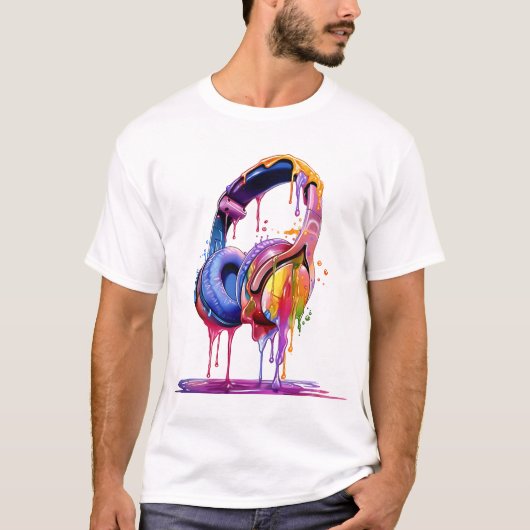 Pastell Beats T-Shirt (Vorderseite)