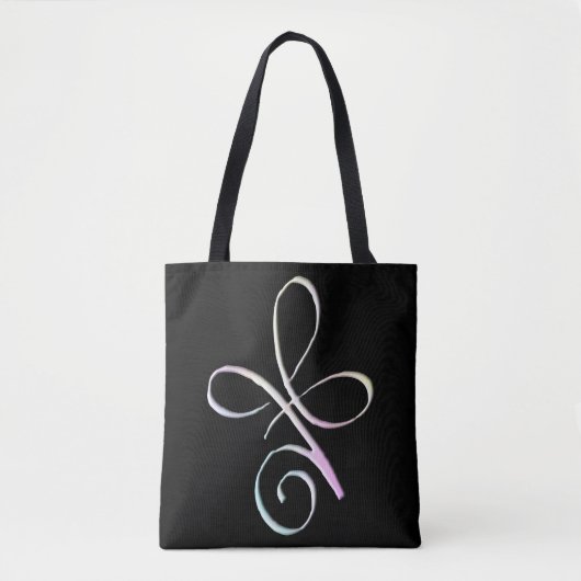 Pastell bedingungslose Liebe Tasche (Vorderseite)