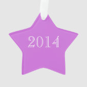 Pastell beschmutzt Gymnastik im Lavendel Ornament (Rückseite)