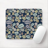 Pastell-Blätter-Mauspad Mousepad (Mit Mouse)