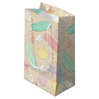 PASTELL BLAU GRÜN LILA SOMMER SURFBRETTER KLEINE GESCHENKTÜTE
