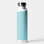 Pastell Blue Glitzer Stainless Steel Flasche (Links)