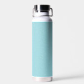 Pastell Blue Glitzer Stainless Steel Flasche (Rückseite)