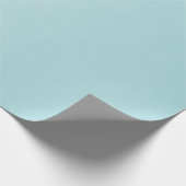 Pastell Blue Watercolor Geschenkpapier (Ecke)