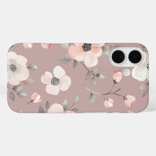 Pastell-Blume Case-Mate iPhone Hülle (Rückseite (Horizontal))