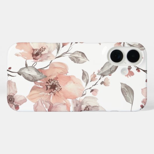 Pastell-Blume Case-Mate iPhone Hülle (Rückseite (Horizontal))