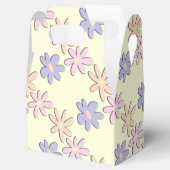 Pastell Blume Creme Geschenkschachtel (Geöffnet)