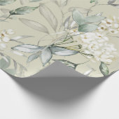 Pastell-Blume nahtlos Geschenkpapier (Ecke)