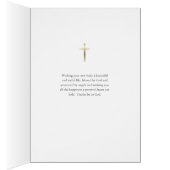 Pastell Blume Orthodox Herzlichen Glückwunsch New (Innen (Rechts))