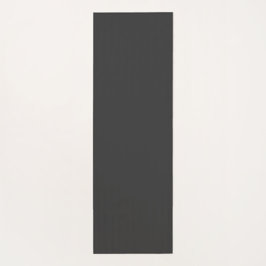 Pastell-Blume Schwarz Yogamatte (Rückseite)