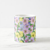 Pastell Blume - Tasse (Mittel)