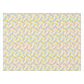 Pastell-Blume-Tischdecke Tischdecke (Vorderseite (Horizontal))