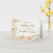 Pastell Blume Tochter Jurykarte Karte (Gelbe Blume)