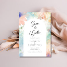 Pastell-Blumen-Aquarell-elegante-moderne-Hochzeit