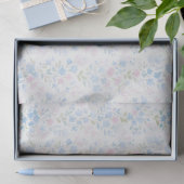 Pastell Blumen Dekoratives Seidenpapier