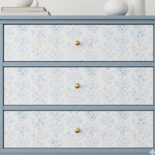 Pastell Blumen Dekoratives Seidenpapier