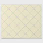 Pastell-Blumen Geschenkpapier (Flach)