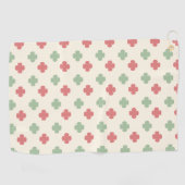 Pastell Blumen  Golfhandtuch (Horizontal)
