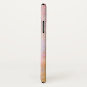 Pastell-Blumen mit schicker Schriftmonogramm Case-Mate iPhone Hülle (Hinten/Rechts)