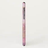 Pastell-Blumen mit schicker Schriftmonogramm Case-Mate iPhone Hülle (Hinten/Links)