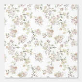 Pastell-Blumen-Tapete Tapete (Vorderseite)