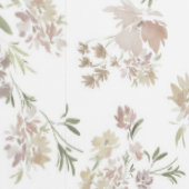 Pastell-Blumen-Tapete Tapete (Naht)