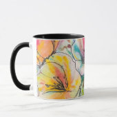 Pastell-Blumendesign Tasse (Links)