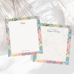 Pastell Blumengarten, benutzerdefinierter Editor Notizblock<br><div class="desc">Wir stellen Ihnen unseren Pastel Floral Garden Notepad vor, wo praktisches Handeln und Schönheit in perfekter Harmonie zusammenkommen. Jede Seite ist mit feinen pastellfarbenen Blumendesigns geschmückt und ist eine Leinwand für Ihre Gedanken, Ideen und Aufgabenlisten. Egal, ob es Erinnerungen zusammenwirft oder Inspirationsmomente einfängt, dieses Notizblock fügt Ihrem Alltag eine Touch...</div>