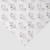 Pastell-Blumengewebe Seidenpapier (Detail)