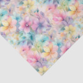 Pastell-Blumengewebe Seidenpapier (Ausschnitt)