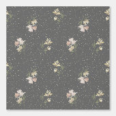 Pastell-Blumenmuster-Tapete Tapete (Vorderseite)