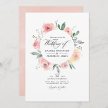 Pastell Blush Pink Bloral Wedding Foto