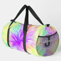 Pastell-Blüten-Tie-Dye-Reise Bag