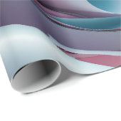Pastell-Blüten-Wirbel Geschenkpapier (Rolleneckpunkt)