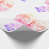 Pastell Bows Wrapping Paper Geschenkpapier (Ecke)