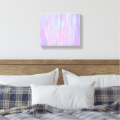 Pastell Brush Strokes Abstrakt Art Leinwanddruck (Insitu (Schlafzimmer))