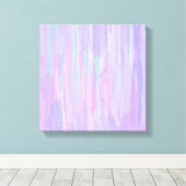 Pastell Brush Strokes Abstrakt Art Leinwanddruck (Insitu (Holzboden))