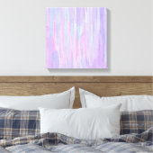 Pastell Brush Strokes Abstrakt Art Leinwanddruck (Insitu (Schlafzimmer))
