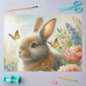Pastell Bunny und Schmetterling Tissue Paper Seidenpapier (Basteln)