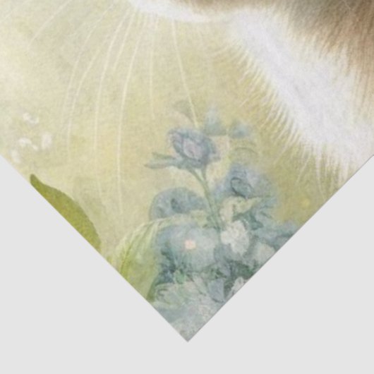 Pastell Bunny und Schmetterling Tissue Paper Seidenpapier (Ausschnitt)